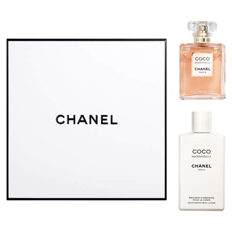 chanel lotion set